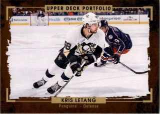 hokejová karta Kris Letang Upper Deck Portfolio 2015-16 č.56