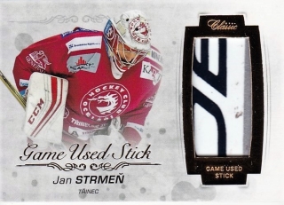 Hokejová karta Jan Strmeň OFS 17/18 S.II. Game Used Stick 