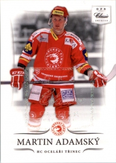 Hokejová karta Martin Adamský OFS 14/15 Glacier S.II