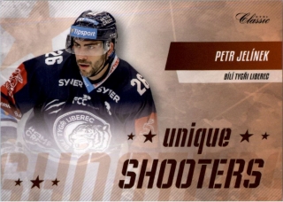 hokejová karta Petr Jelínek OFS 2019-20 s1 UNIQUE SHOOTERS