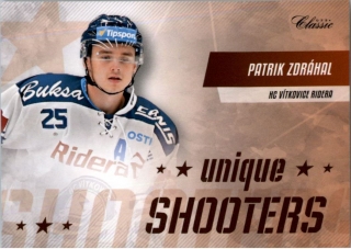 hokejová karta Patrik Zdráhal OFS 2019-20 s1 UNIQUE SHOOTERS