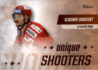 hokejová karta Vladimír Dravecký OFS 2019-20 s1 UNIQUE SHOOTERS