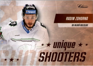hokejová karta Radim Zohorna OFS 2019-20 s1 UNIQUE SHOOTERS