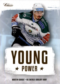 hokejová karta Martin Kohout OFS 2019-20 s1 YOUNG POWER 
