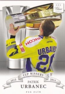Hokejová karta Patrik Urbanec OFS 14-15 S.I. Cup Winners